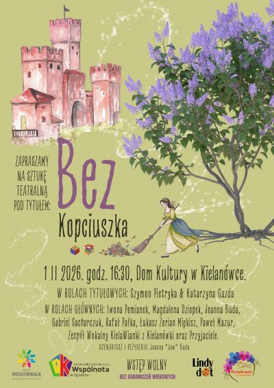 Zapraszamy na sztukę teatralną pt. "Bez Kopciuszka"